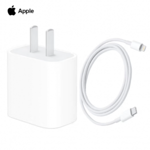 Apple苹果数据线PD快充线原装20w充电器（充电器+充电线1米套装）